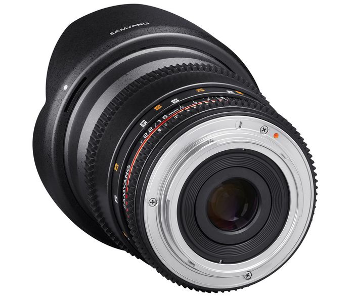 Samyang 16mm T2.2, Manual Focus, 590g, Black, Canon EF - W124550182