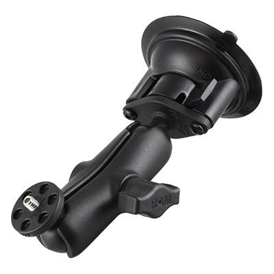 RAM Mounts RAM Twist-Lock Suction Cup Mount with 1/4"-20 Threaded Camera Adapter - W124670365