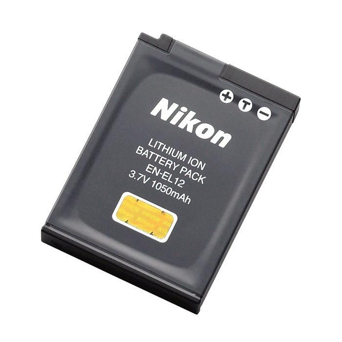 Nikon EN-EL12, Li-Ion, 3.7V, 1050mAh - W124478119