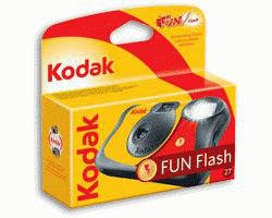 Kodak FUN Flash Single Use Camera, 27+12 pic - W124791404