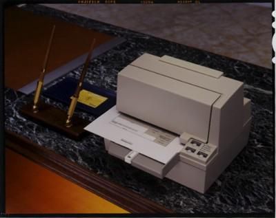 Epson TM-U590 Slip Printer/ White/ Serial RS-232C/ 9-pin, serial impact dot matrix - W124982638