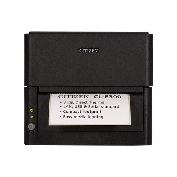 Citizen 203dpi, 200mm/s, LAN, USB, RS232C, Black - W124691809