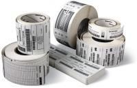 Zebra 76x51mm thermal paper. 25 mm core,  Z-Select 2000D, Pemium coated. 1.370 labels pr. roll. 12/box, perforated. - W124534985