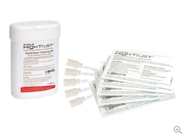 Evolis DustClean Cleaning Kit (f / cleaning rollers), 40 pieces - W125243211