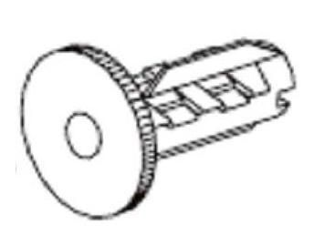 Zebra Kit Ribbon Take-Up Spindle Gear Assembly RH & LH - W124986510