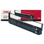 OKI Black Nylon Ribbon for ML3410 - W124896032