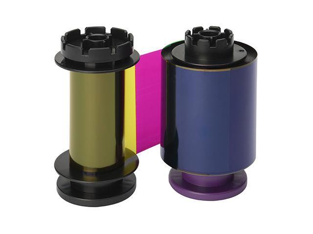 Evolis YMCK RT Color Ribbon. 500 prints / roll - W125364410