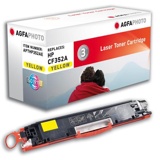 AgfaPhoto 1000 pages, yellow, replacement for HP CF352A - W124445245