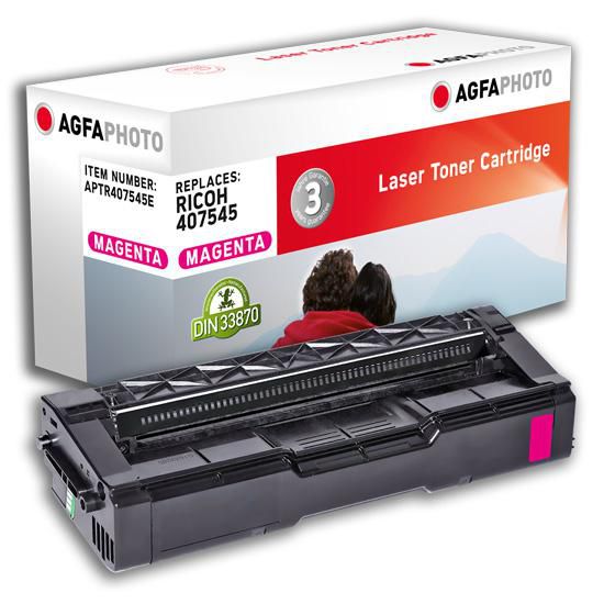 AgfaPhoto Toner Cartridge for Ricoh Aficio SP C250SF, Magenta, 1600 pages - W124845075