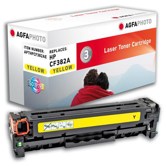 AgfaPhoto 2700 pages, yellow, replacement for HP CF382A - W124945345