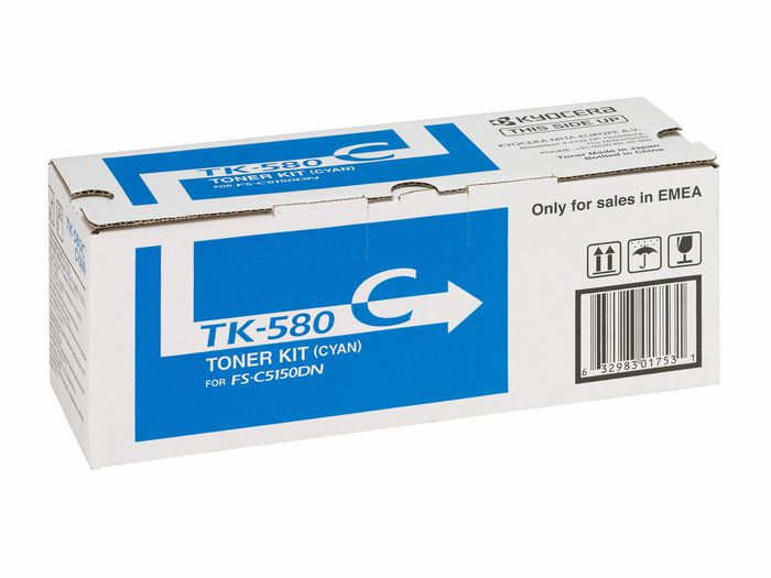 Kyocera La cartouche de toner pour FS-C5150DN, Cyan - W125104600