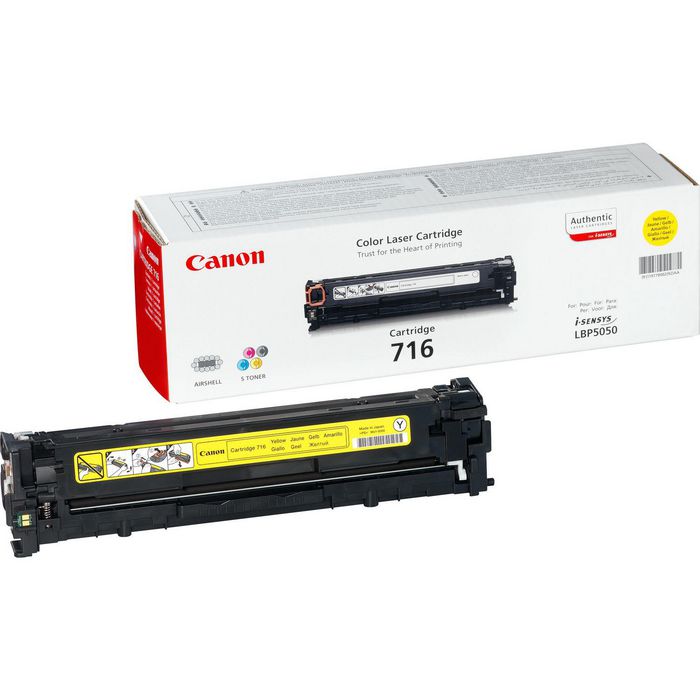 Canon Toner 716 Yellow for LBP5050/5050n - W125104427