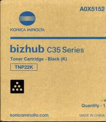 Konica Minolta Black Toner Cartridge for Konica Minolta Bizhub C35, 6000 pages - W125140934