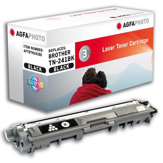 AgfaPhoto 2500 pages, black, replacement for Brother TN-241BK - W125144911