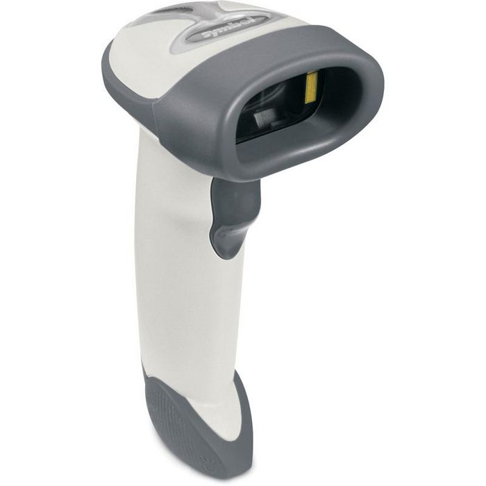 Zebra LS2208 Scanner (USB Kit and No Stand), White - W125061764