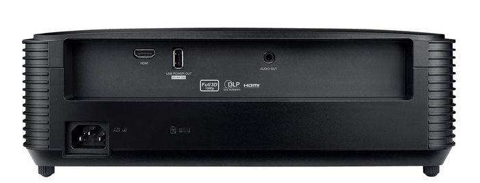 Optoma DLP, 1920x1080, 3800 lum, 16:9, 240 W, HDMI, 3.5mm, USB, RMS 5W, 316x244x108 mm - W125509054