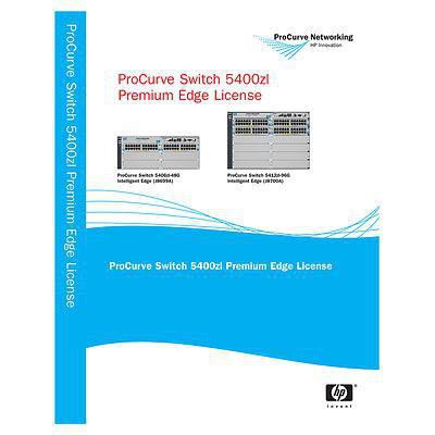 Hewlett Packard Enterprise License to enable OSPFv2, PIM Dense mode, PIM Sparse mode, VRRP, and QinQ in the ProCurve 5400zl switch - W124983068