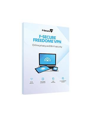 F-Secure Digital Key Freedome VPN Online Privacy Protection (1 Year, 5 Device) (All Platforms) - W124585874