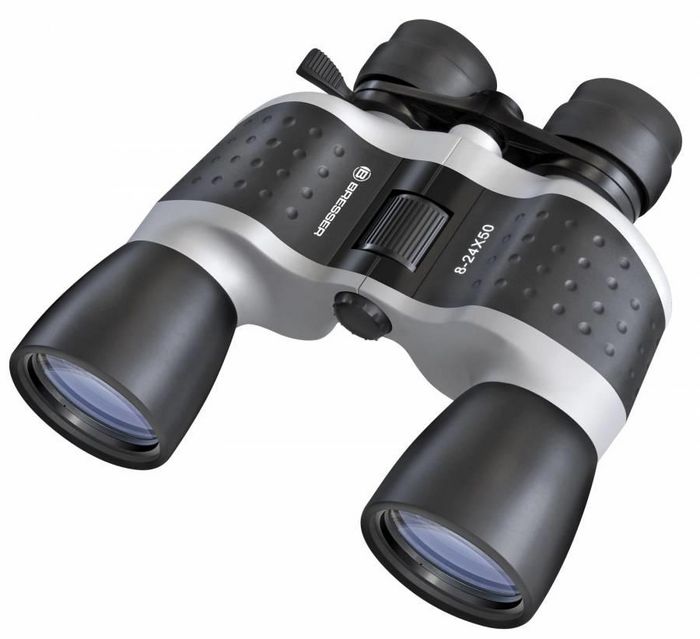 Bresser Porro, 24x Magnification, 50mm Objective, 180x180x80mm, 972g, Black/White - W125311463