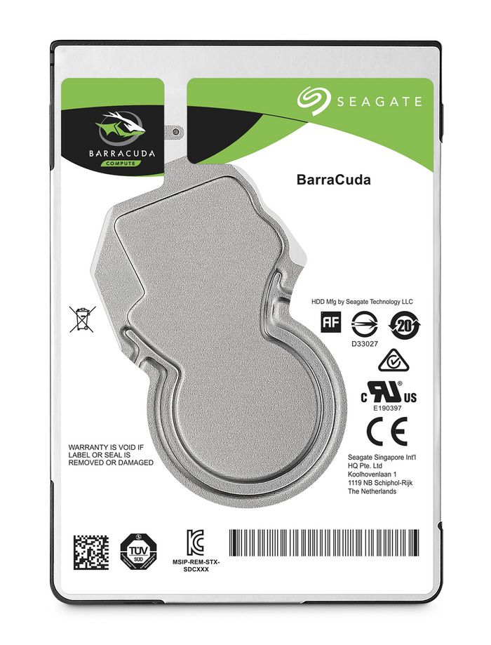 Seagate 4 TB, 2.5", SATA 6 Gb/s, 5400 RPM, 140 MB/s, 128 MB, 15 mm - W124475526