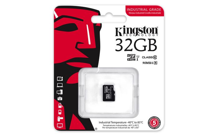 Kingston Industrial Temperature microSD UHS-I 32GB - W125174232