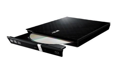 Asus SDRW-08D2S-U - CD/DVD, USB 2.0, 140ms/160ms, Win/Mac, 280g, Black - W124782489