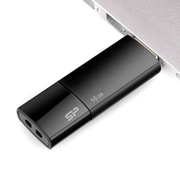 Silicon Power Ultima U05, 16GB, USB 2.0, Black - W124583712