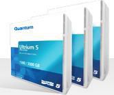 Quantum LTO5 Ultrium WORM, Red/Gray, 1500/3000GB, 1280, 2:1 - W124464625