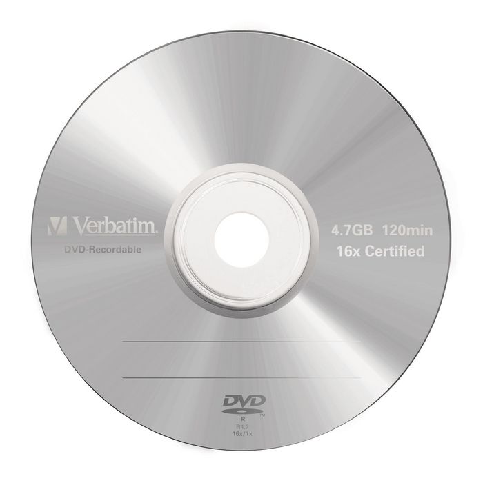 Verbatim DVD-R Matt Silver, 16x - W124415095