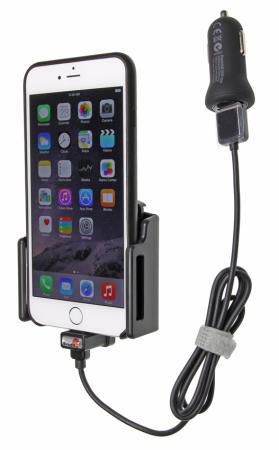 Brodit Active holder w/ cig-plug, Black, Apple iPhone 6 Plus - W124723598