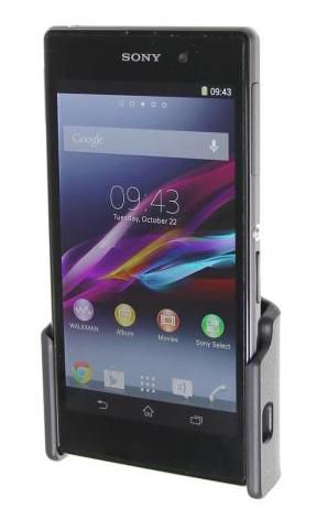 Brodit Passive holder with tilt swivel for Sony Xperia Z1, black - W125305206