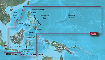 Garmin HAE005R - Philippines-Java-Mariana Islands, microSD/SD - W124694524