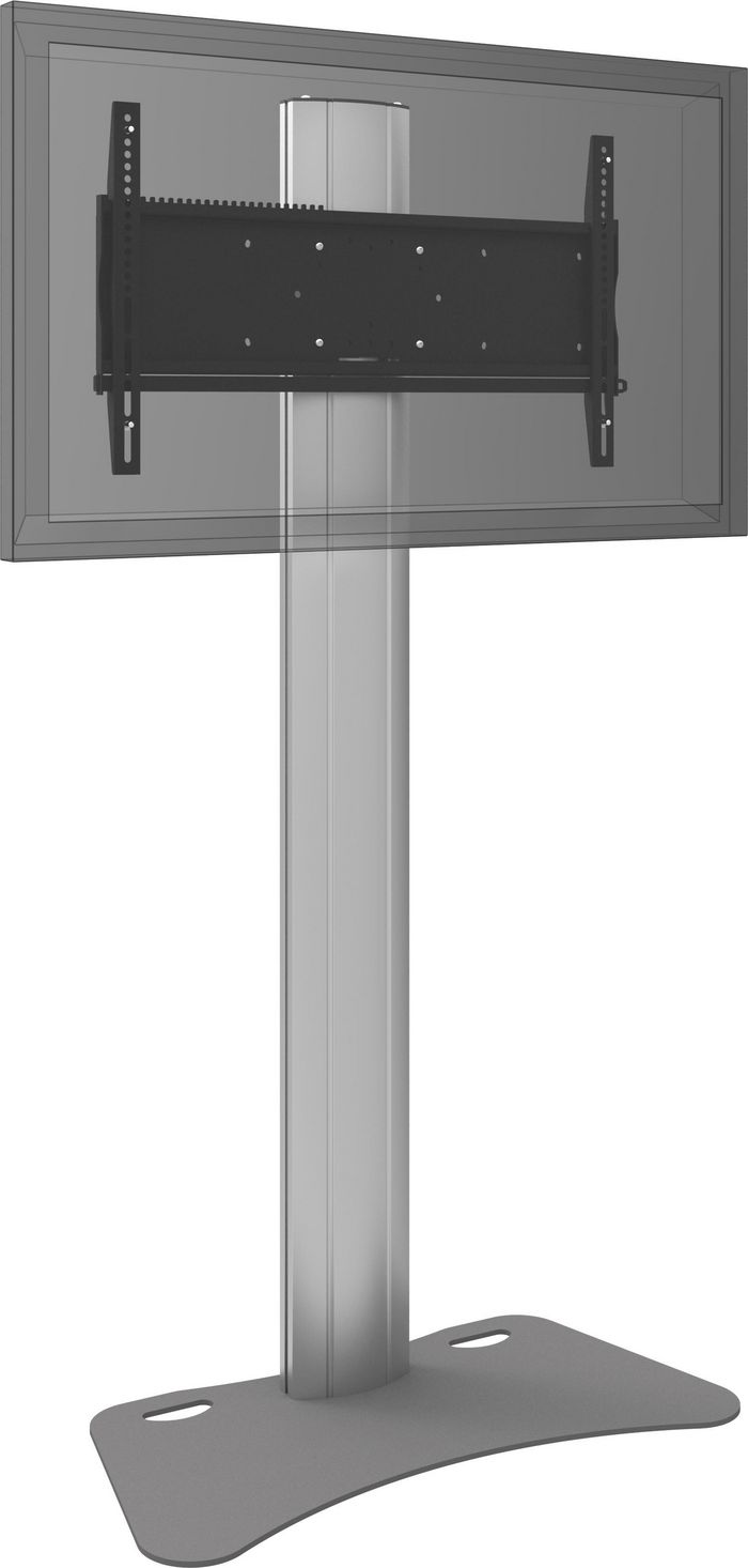 SmartMetals Floor stand, fixed installation, for flat screens max. 60 kg (mounting system 170 x 140 mm) - W125489066