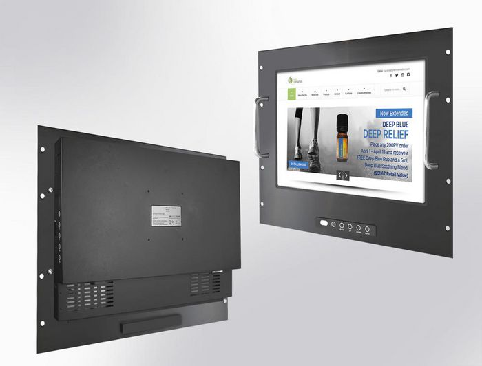Winsonic Rack Mount, 19" LCD monitor, 1280 x 1024, LED 250 nits, VGA input - W125171139