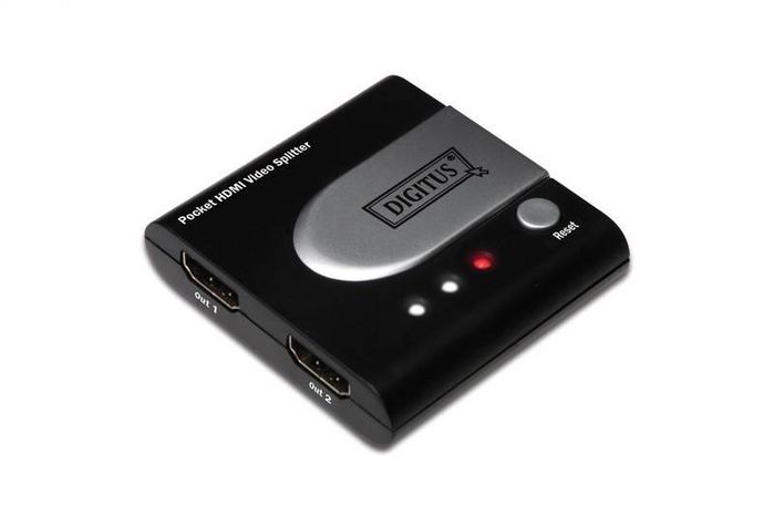 Digitus Pocket HDMI splitter, 2-port - W125470803