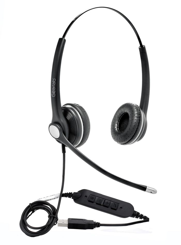 eSTUFF G4040 USB office headset(Gearlab box) - W125742710