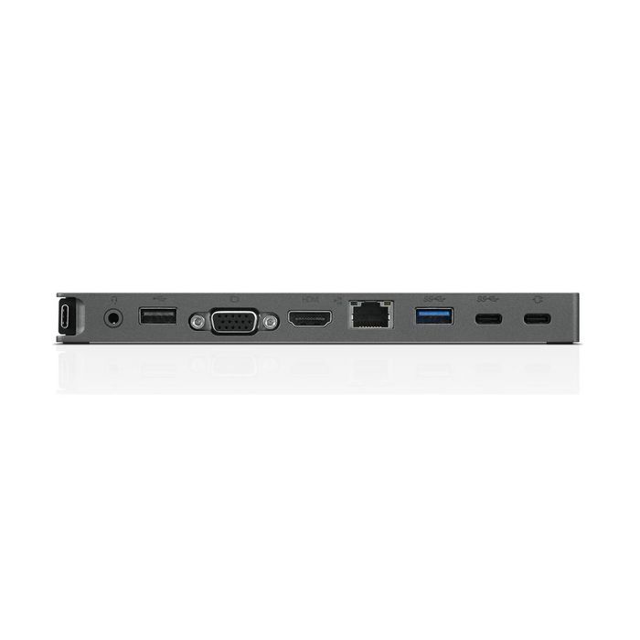 Lenovo USB -C Mini Dock, HDMI/VGA, RJ-45, 2x USB-A, USB-C - W124312358