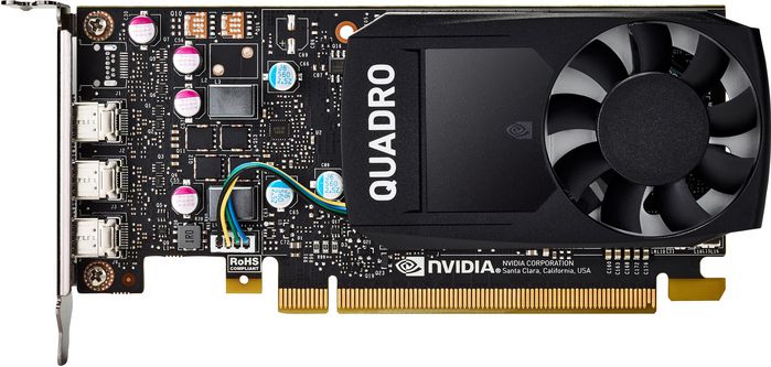 HP NVIDIA Quadro P400 2GB - W124804783