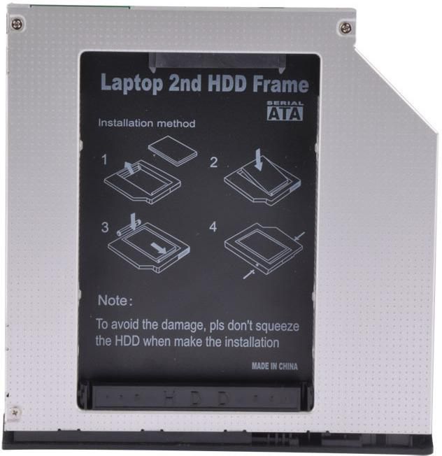 CoreParts 2:nd bay HDKit 9.5mm 2,5" SATA hdd or SSD HP 2530P/2540P - W125159527