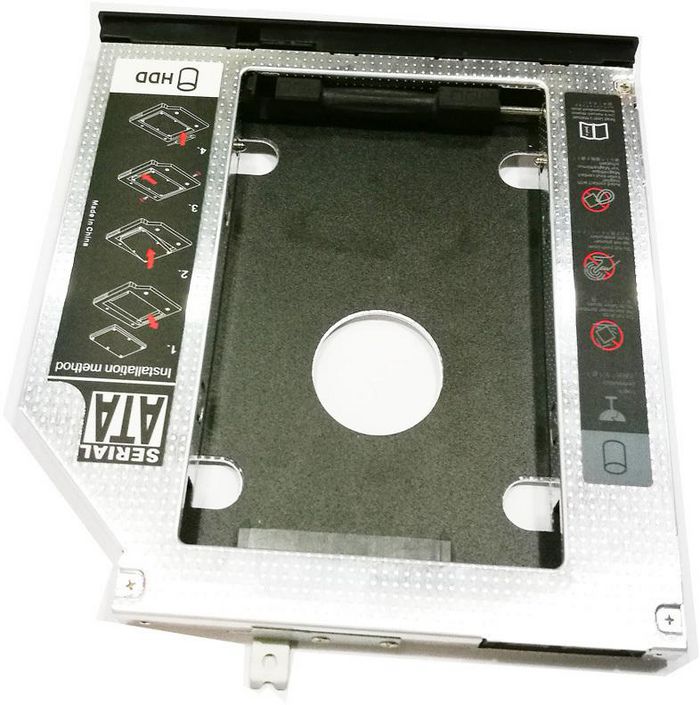 CoreParts 2:nd bay HD Kit SATA E5440 Fits SATA drives 9.5 mm or less - W125159531
