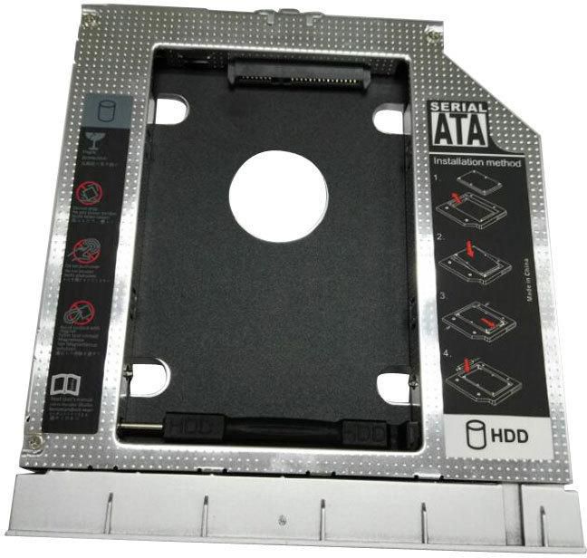 CoreParts 2:nd bay HDD Kit 9.5mm 2,5" SATA hdd or SSD HP ProBook 440 445 450 455 470 G0 G1 G2 - W125259395