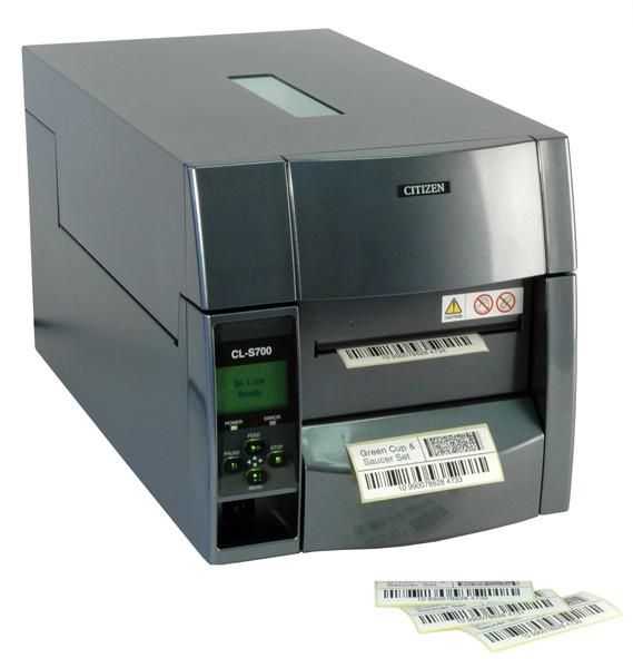 Citizen Thermal Transfer + Direct Thermal, 203 dpi, 254 mm/s, 104 mm, 16 MB, 255x490x265 mm - W125657215