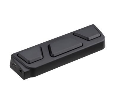 Olympus Hand Controller, USB 2.0, 3.5mm, 60 x 300 x 21 mm, 340 g, grey, 1.5m - W124777786