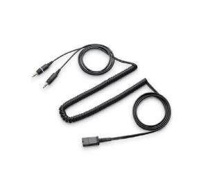 Poly Cable, QD to Two 3.5mm Plugs (H-Series Headsets) - W125107293