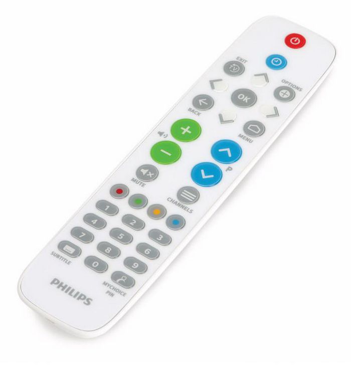 Philips White healthcare remote control 2019 (Works also with studio range); hygienic; easy of use - W125743210