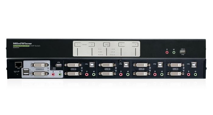 IOGEAR 4K UHD, DL DVI-I, USB A, USB B, 3.5mm, DC 5.3V - W125660556
