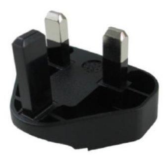 Datalogic Adapter, power plug, UK, For PowerScan 9100 - W124338654