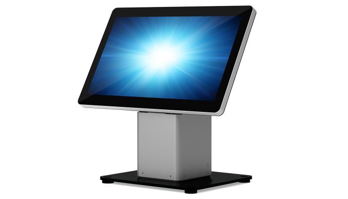 Elo Touch Solutions Slim Self-Service Stand, Silver/Black - W124985604