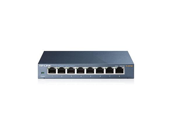 TP-Link TL-SG108 V3.0 - 8-Port 10/100/1000Mbps - W124476285