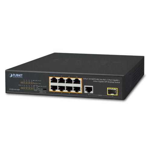 ACTi PLANET FGSD-1011HP 8-Port 802.3at PoE Switch (PoE Budget 120W) - W125515259